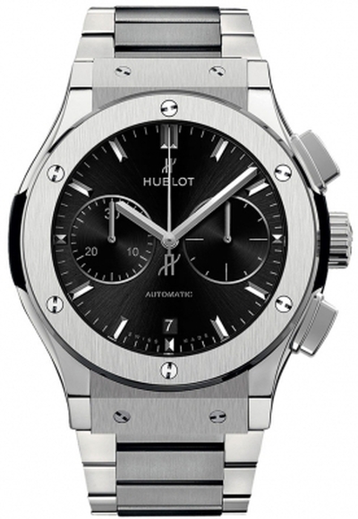 Hublot Classic Fusion Automatic Chronograph Mens Watch 541.NX.1171.NX (black, arb2655)