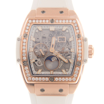 Hublot Spirit of Big Bang Moonphase Diamond Watch 647.OE.2080.RW 647.OE.2080.RW.1204 (arb2196)