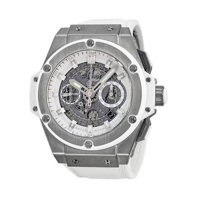 Hublot Unico Automatic Chronograph Skeleton Dial Mens Watch 701NE0127GR 701.NE.0127.GR (arb2205)