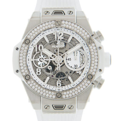Hublot Big Bang Chronograph 42mm, Automatic Movement, Diamond Bezal 441.NE.2010.RW.1104 (arb2614)