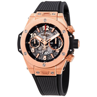 Hublot Big Bang Automatic Chronograph Mens 18K King Gold Watch - Article: 441.OX.1180.RX (black, arb2628)