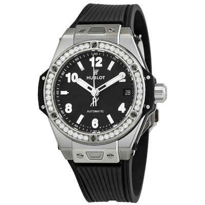 Hublot Big Bang Chronograph Automatic Diamond Black Dial Mens Watch 465.SX.1170.RX.1204 (black, arb3062)