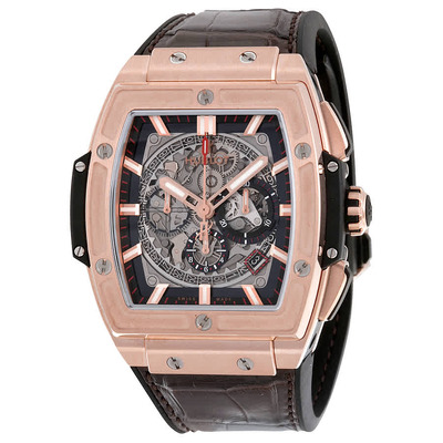 Hublot Spirit of Big Bang Automatic Skeleton Dial Mens Watch 601.ox.01ender 601.OX.0183.LR (black, arb2755)