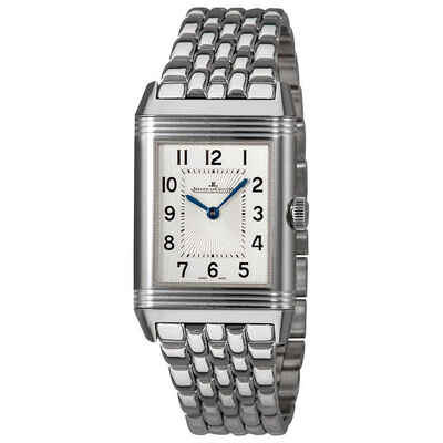 Jaeger LeCoultre Reverso Classic Medium Duetto Mens Hand Wound Watch Q2588120 (black, arb3674)