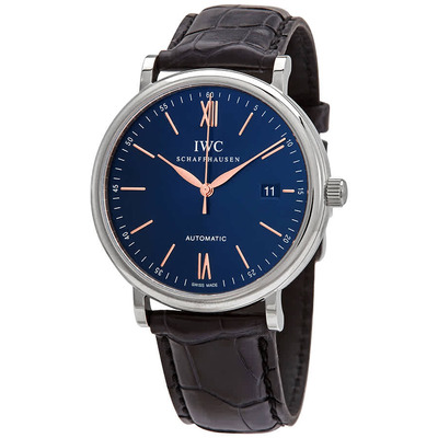 IWC Portofino Automatic Mens Watch IW356523 (black, arb2317)