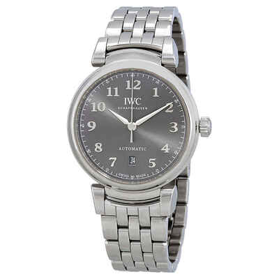 IWC Da Vinci Automatic Slate Dial Mens Watch IW356602 (arb2319)