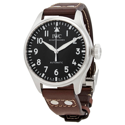 IWC Big Pilot 43 Automatic Mens Watch IW329301 (black, arb3126)