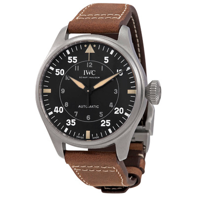 IWC Big Pilot Spitfire 43 Automatic Mens Watch IW329701 (black, arb3130)