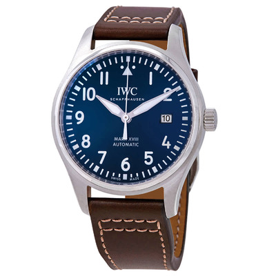IWC Pilot Mark XVIII (IW327010) Automatic Mens Watch (blue, arb3110)