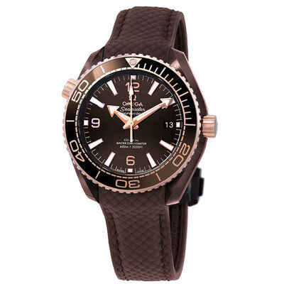 Omega Seamaster Planet Ocean Automatic Brown Dial Mens Watch, Ref. 21562402013001 215.62.40.20.13.001 (brown, arb4518)