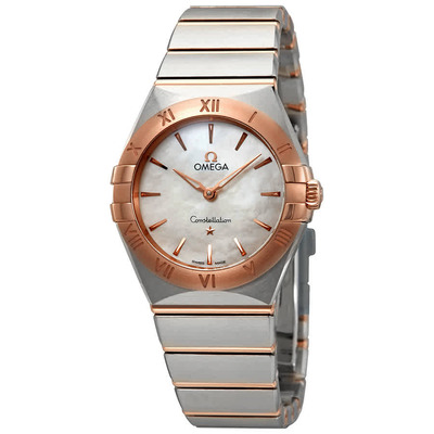 Omega Constellation Manhattan Mother of Pearl Dial Ladies Watch Ref: 131.20.28.60.05.001 (arb4474)