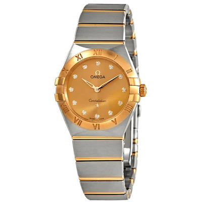 Omega Constellation Manhattan Quartz Diamond Ladies Watch (Model: 131.20.28.60.58.001) (arb4480)