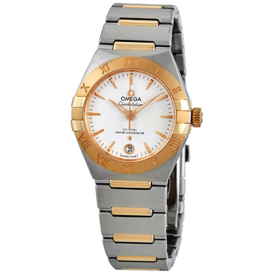 Omega Constellation Manhattan 131.20.29 - Ladies Automatic Chronometer Silver Dial 131.20.29.20.02.002 (arb4483)