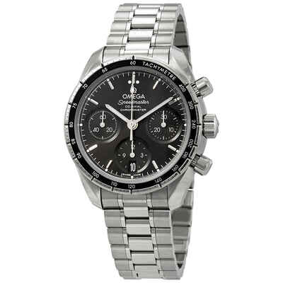 Omega Speedmaster Chronograph Automatic 324.30.38.50.01.001 Mens Watch (black, arb5157)