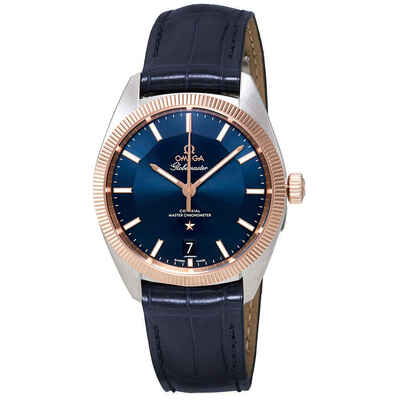 Omega Constellation Mens Automatic Watch. Model 130.23.39.21.03.001. (blue, arb4451)