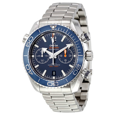 Omega Seamaster Planet Ocean Chronograph Men's Watch Model 21530465103001 215.30.46.51.03.001 (blue, arb4497)
