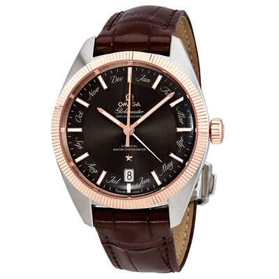Omega Globemaster Annual Calendar Automatic Mens Watch 13023412206 130.23.41.22.06.001 (brown, arb4427)