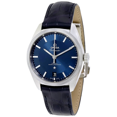 Omega Constellation Globemaster Automatic Mens Watch 13033392103001 130.33.39.21.03.001 (blue, arb6122)
