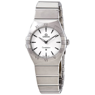 Omega Constellation Manhattan Silver Dial Ladies Watch, Model 131.10.28.60.02.001 (arb6132)
