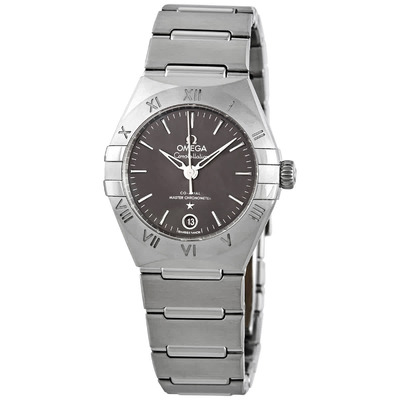 Omega Constellation Automatic Grey Dial Ladies Watch Model 131.060 131.10.29.20.06.001 (arb6142)