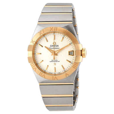 Omega Constellation Automatic White Opaline Mens Dial Watch 123.20.38.21.02 123.20.38.21.02.006 (arb4436)