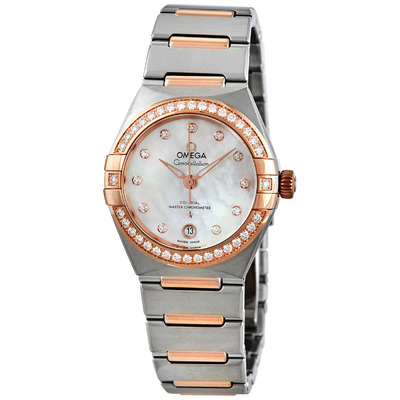 Omega Constellation Diamond Automatic Ladies Watch 131.25.29.20.55 131.25.29.20.55.001 (arb4068)