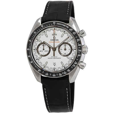 Omega Speedmaster Chronograph Automatic Mens Watch White Dial 329.33.44.51 329.33.44.51.04.001 (black, arb4814)
