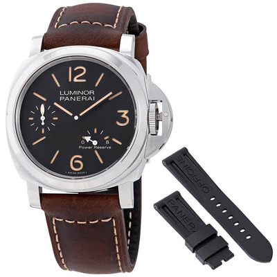 Panerai Luminor Mens Hand Wound Watch PAM00795 (black, arb4886)