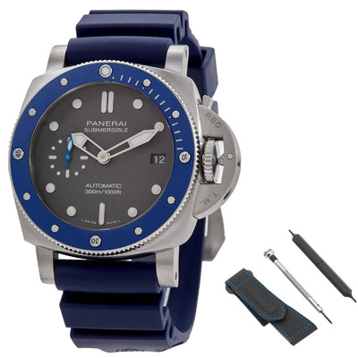 PAM00959 Panerai Luminor Submersible Grey Dial Mens Watch (blue, arb4898)
