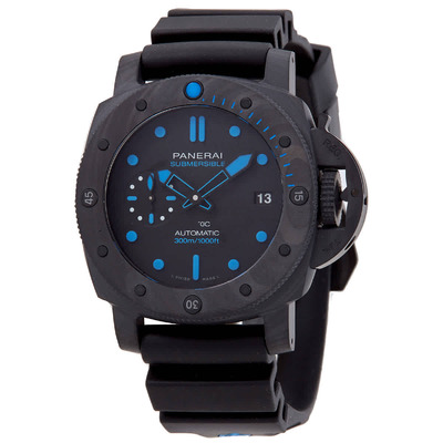 PAM00960 Panerai Submersible Carbontech Automatic Mens Watch (black, arb4899)