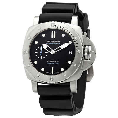 Panerai Submersible Automatic Mens Watch PAM00973 (black, arb4901)