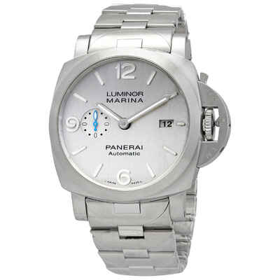 Panerai Luminor 1950 Marina Acciaio PAM00978 Automatic Silver Dial Unisex Watch (arb4902)