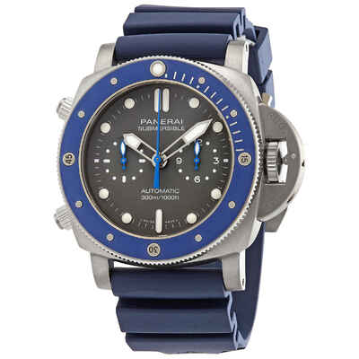 Panerai Submersible Chrono Guillaume Nery Edition PAM00982 (blue, arb4904)
