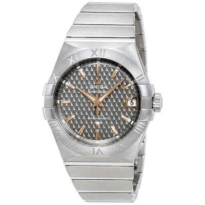 Omega Constellation Automatic Grey Dial Watch (Ref: 123.10.38.21.06.002) (arb6118)