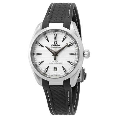 Omega Seamaster Aqua Terra Mens Automatic Silver Dial Watch - Art. 220.12.38.20.02.001 (black, arb5144)