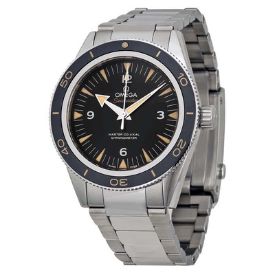 Omega Seamaster 300 Automatic Black Dial Mens Watch - Ref: 23330412101001 233.30.41.21.01.001 (black, arb6177)