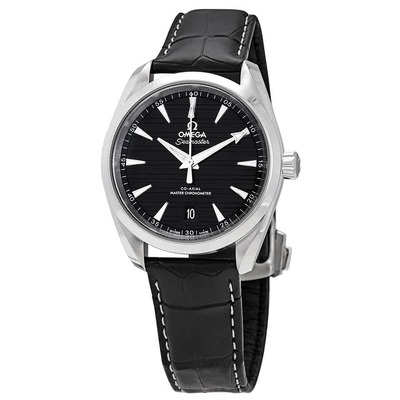 Aqua Terra Automatic Black Dial Mens - Omega Seamaster 22013382001001 220.13.38.20.01.001 (black, arb4121)