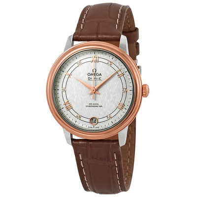 Omega De Ville Prestige Co-Axial Ladies Watch 424.23.33.20.52.002 (brown, arb4302)