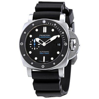 Panerai Submersible Automatic Mens Watch Black Dial PAM00683 (black, arb24548)