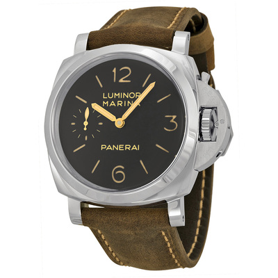 Panerai Luminor Marina PAM00422: Classic Black Dial Men's Watch with Automatic Movement PAM 00422 (black, arb24189)