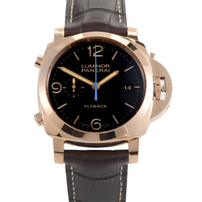 Panerai Luminor 1950 3 Days Chrono Flyback Mens Watch PAM00525 (black, arb6297)