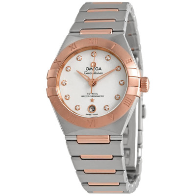 Omega Constellation Manhattan Co-Axial Master Chronometer 29 mm Diamond Ladies Watch Ref.131.20.29.20.52.001 (arb4488)