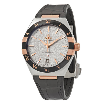 Omega Constellation Automatic Grey Dial Mens Watch, Ref. 13123412106001 131.23.41.21.06.001 (black, arb16300)