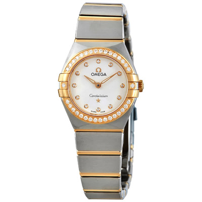 Omega Constellation Quartz Diamond Silver Dial Ladies Watch Model: 131.25.25 131.25.25.60.52.002 (arb4058)