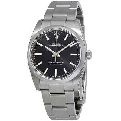 Rolex Oyster Perpetual 128574BKSO - Automatic Analog Ladies Watch 114200BKSO (black, arb7224)