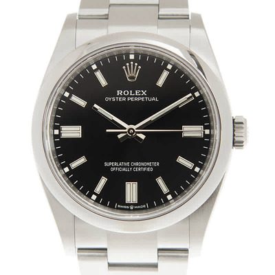 Rolex Oyster Perpetual 36 Automatic Chronometer Black Dial Watch Ref.126000BKSO (black, arb23582)
