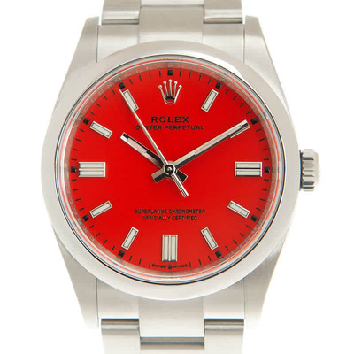 Rolex Oyster Perpetual 36 Automatic Chronometer - Ref. 126000CRLRDSO (pink, arb7745)