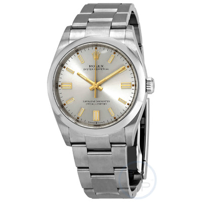 Rolex Oyster Perpetual 36 Automatic Chronometer Silver Dial Watch - Item: 126000SSO (arb7748)