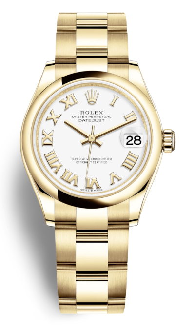 Rolex Datejust 31 White Dial Automatic Ladies Watch - Model 278248WRO (arb5918)