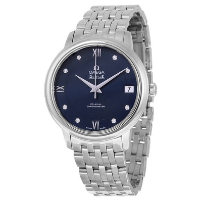 Omega De Ville Prestige Calibre 2500 Ladies Watch Automatic Movement Chronometer 424.10.33.20.53.001 (blue, arb5370)